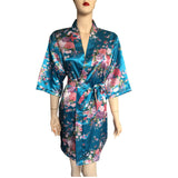 Silk Satin Night Robe
