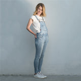 GCAROL Ripped Denim Jumpsuits