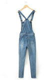 GCAROL Ripped Denim Jumpsuits