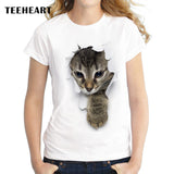 TEEHEART 3D Printing T-shirt