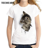 TEEHEART 3D Printing T-shirt