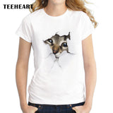 TEEHEART 3D Printing T-shirt